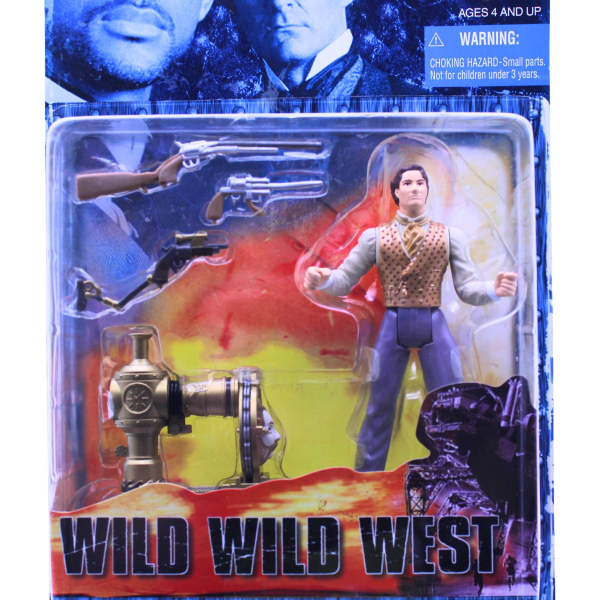 Wild Wild West Artemus Gordon Actionfigur (X-Toys 1999) | Retinal Terminus Projector | OVP